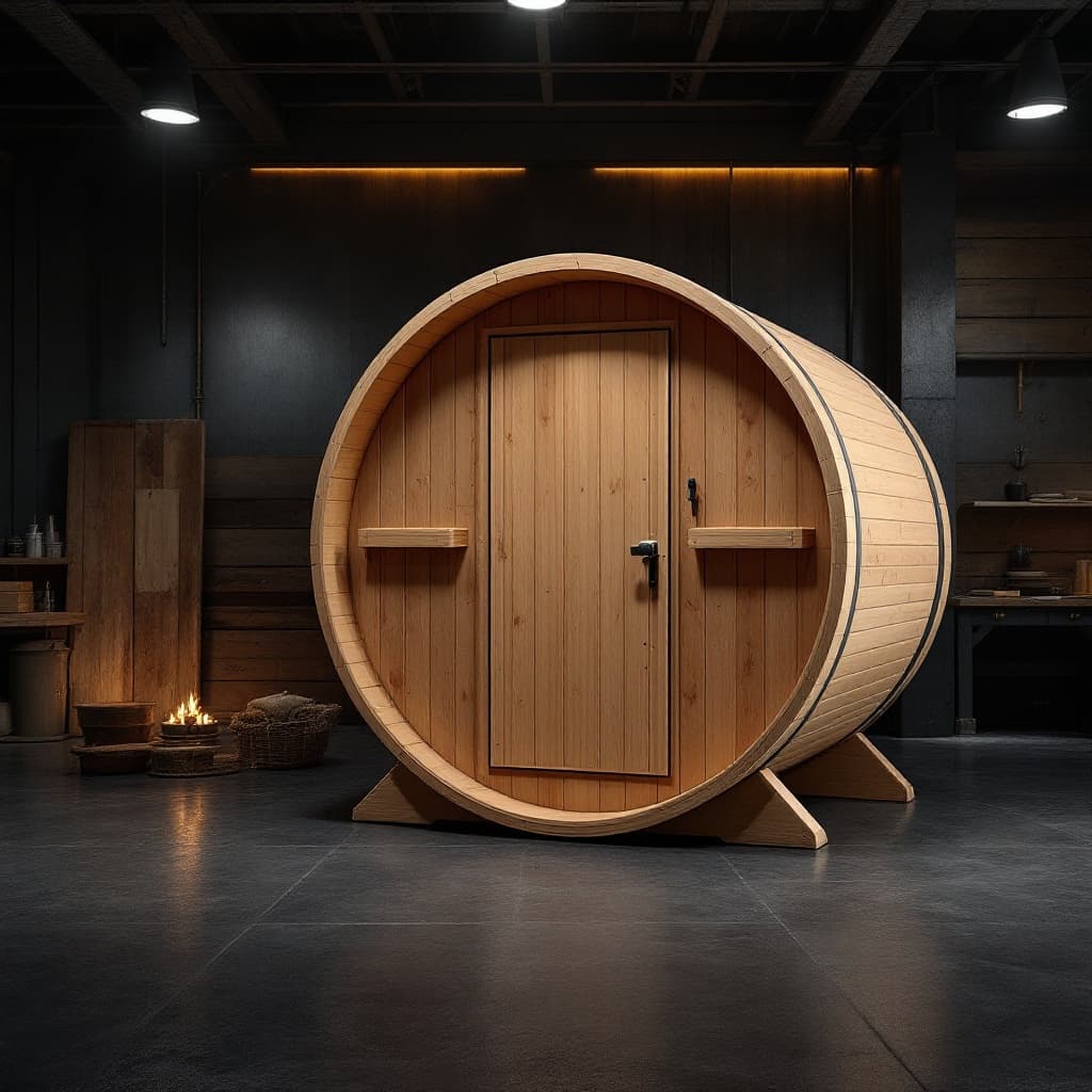 Ironwood 2-Person Cedar Barrel Sauna