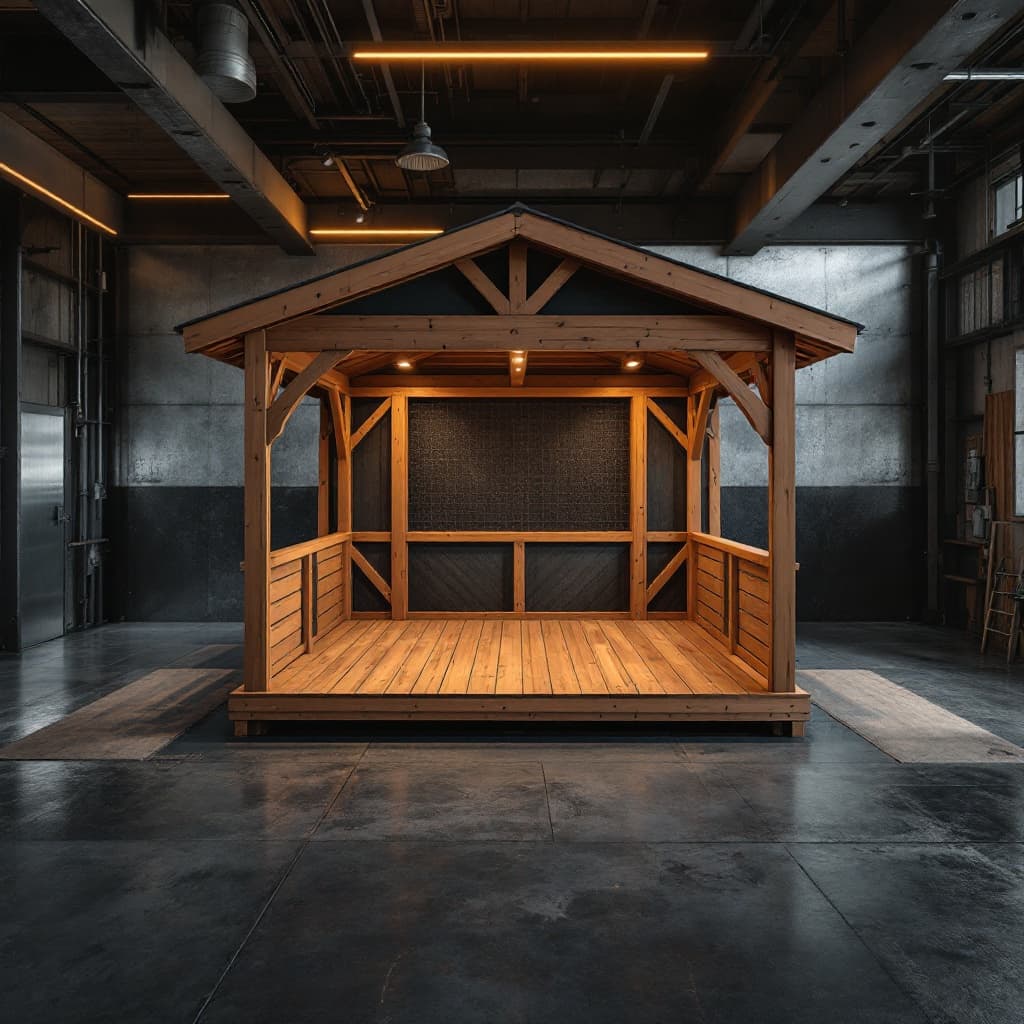 Ironwood 10x12 ft Vinyl-Wrapped Pergola