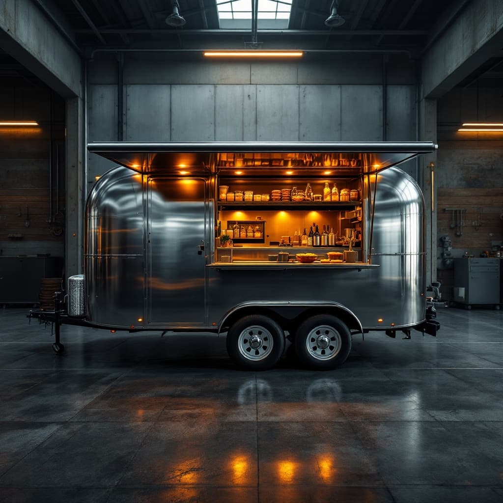 Ironwood 8.5x16 Concession Trailer w/ Awning & Service Window