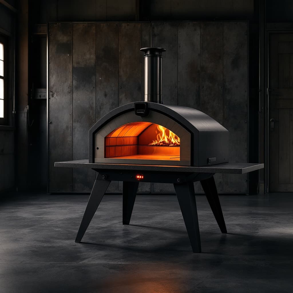 Ironwood Freestanding Outdoor Pizza Oven - 22-Inch Stone, Propane