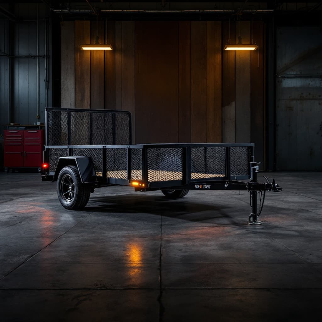 Ironwood 6x12 Tube-Top Utility Trailer, 7,000 GVWR