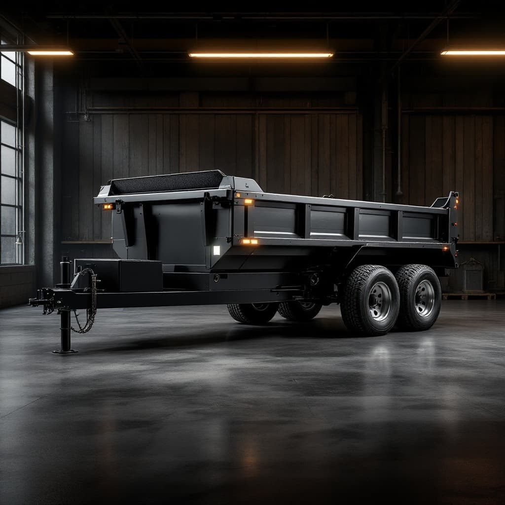 Ironwood 7x14 Low-Profile Dump Trailer, 14,000 GVWR