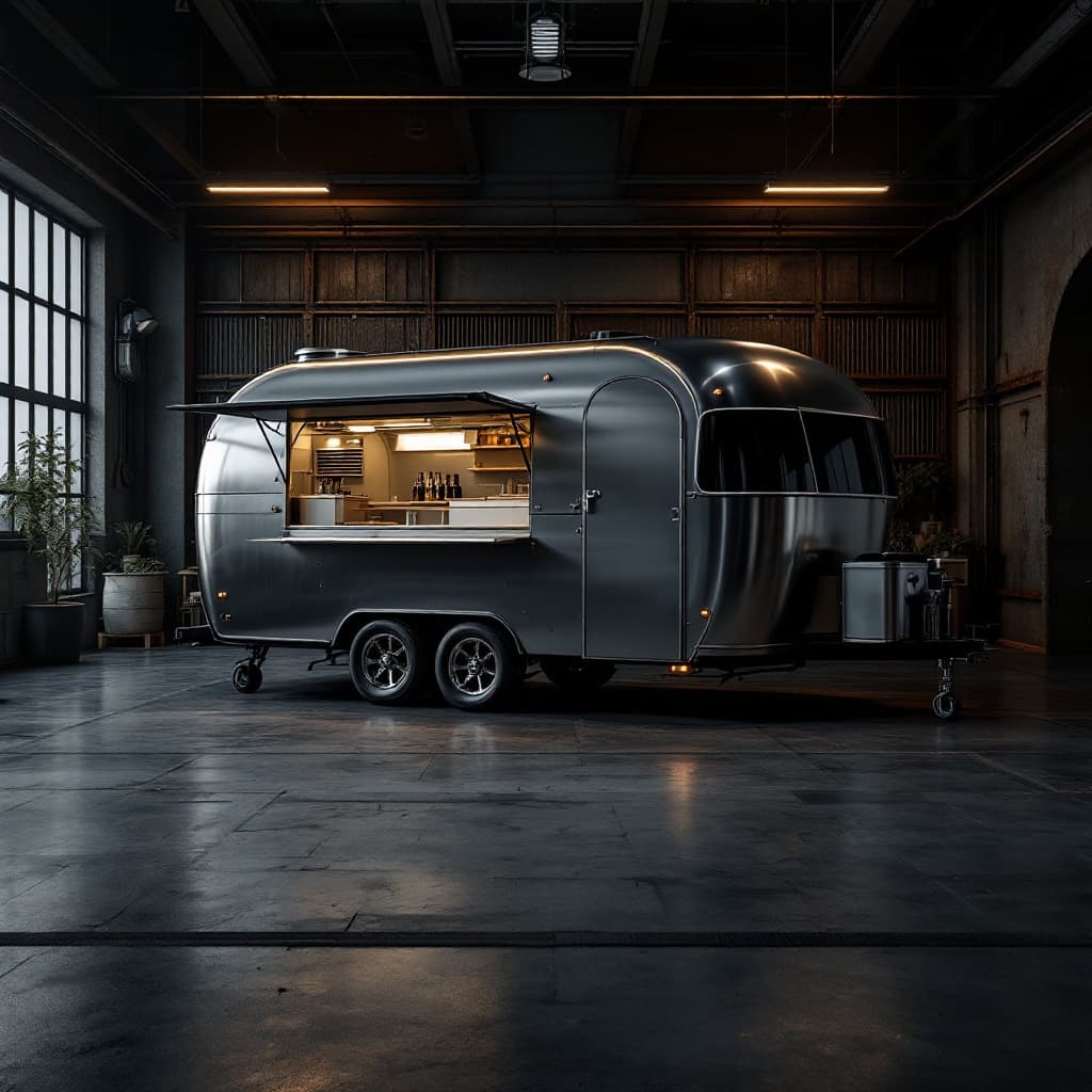 Ironwood 8.5x18 Mobile Kitchen Trailer