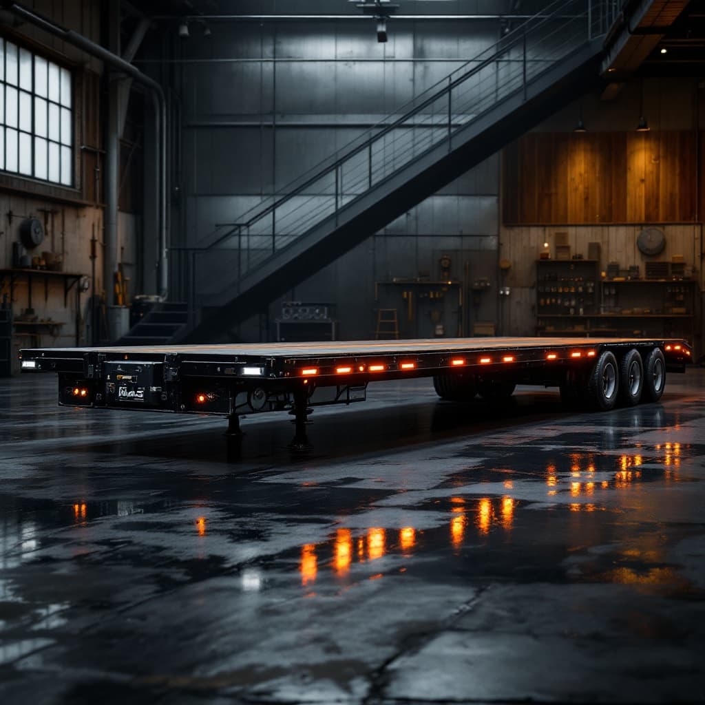 Ironwood 34ft Low-Pro Gooseneck Equipment Trailer, 25,900 GVWR Tri-Axle