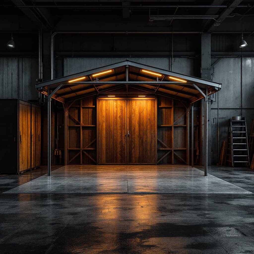 Ironwood 20x20 A-Frame Vertical Roof Carport