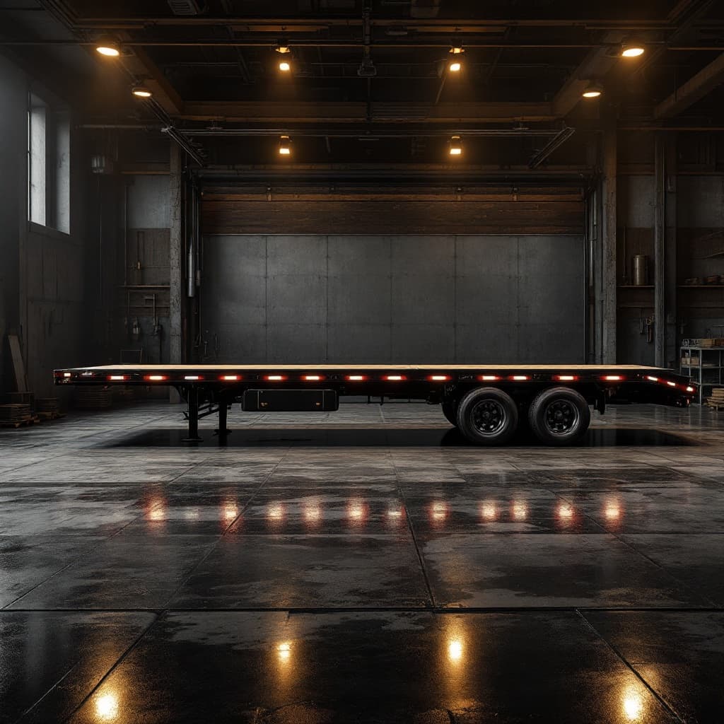 Ironwood 30ft Gooseneck Flatbed Trailer, 22,000 GVWR Tandem-Dual