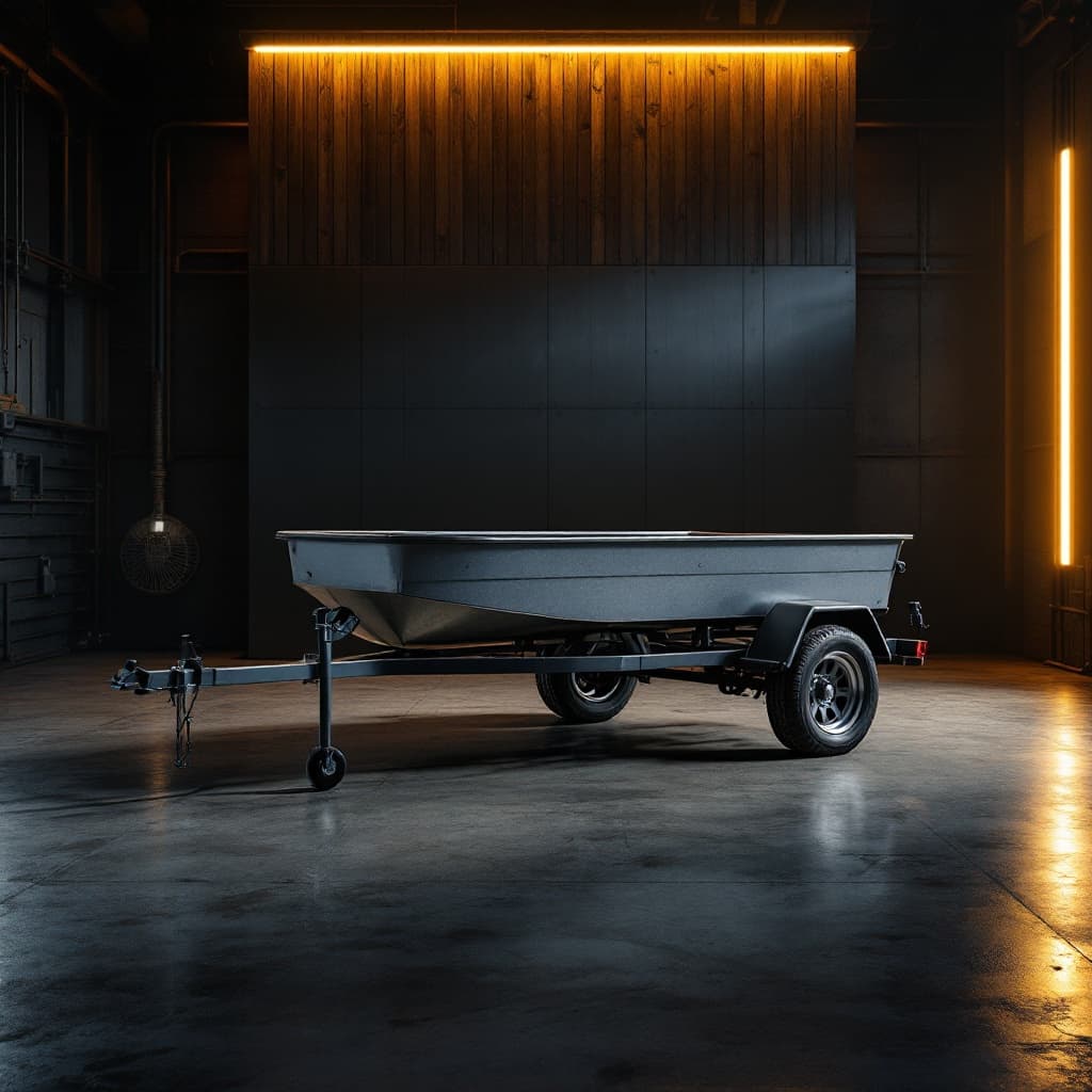 Ironwood Tandem-Axle Bunk Boat Trailer, 20ft, 5,200 lb Axles