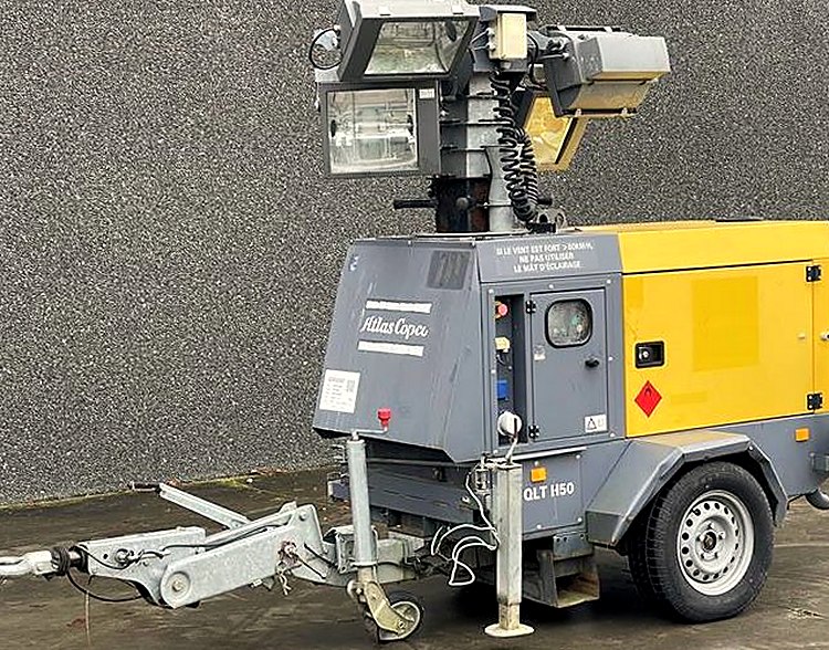 Pre-Owned Atlas Copco QLT H 50 Light Tower — 2016