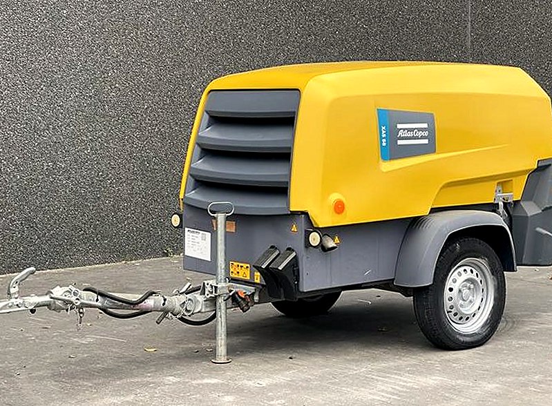 Pre-Owned Atlas Copco XAS 58 Portable Air Compressor, 106 CFM — 2019