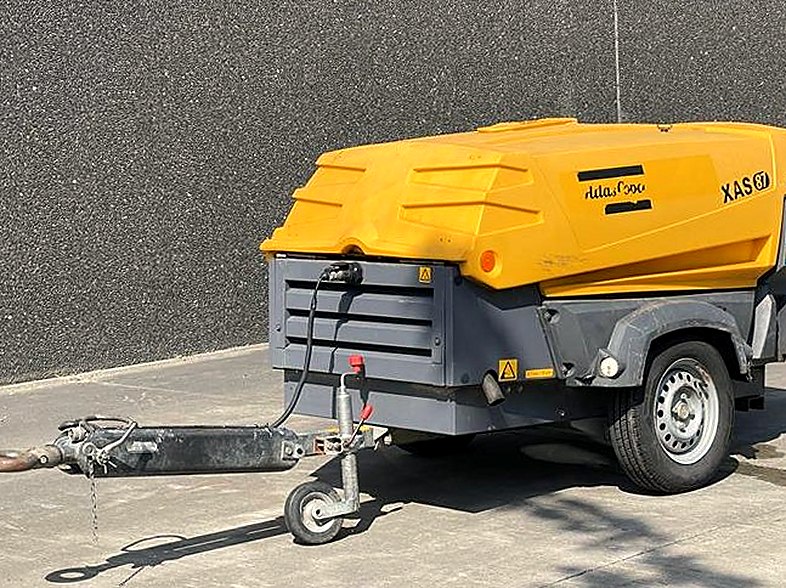 Pre-Owned Atlas Copco XAS 87 Portable Air Compressor, 177 CFM — 2015