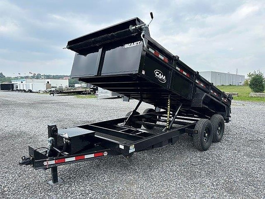 CAM Superline Beast 7 x 16 Dump Trailer – Heavy Duty Dump