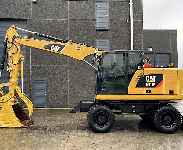 Pre-Owned Caterpillar M 314 F Excavator — 2016