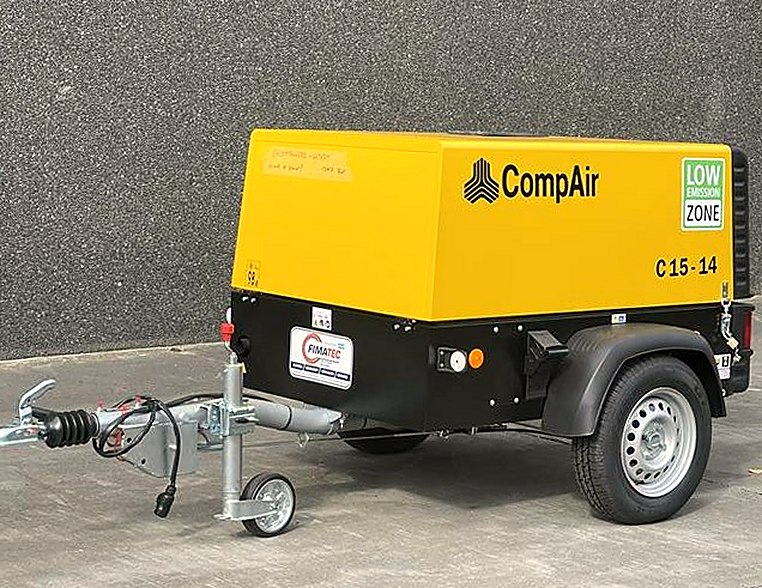 Pre-Owned Compair C 15 - 14 MODEL162 Portable Air Compressor, 53 CFM