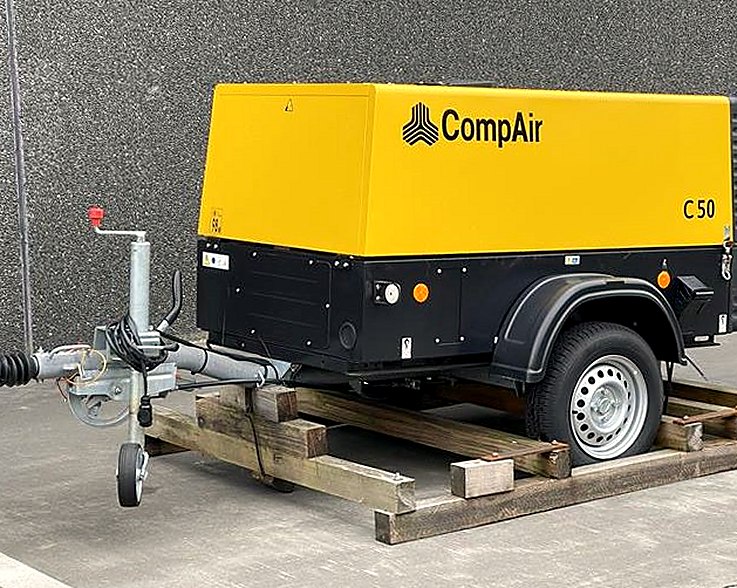 New Compair C 50 Portable Air Compressor, 177 CFM