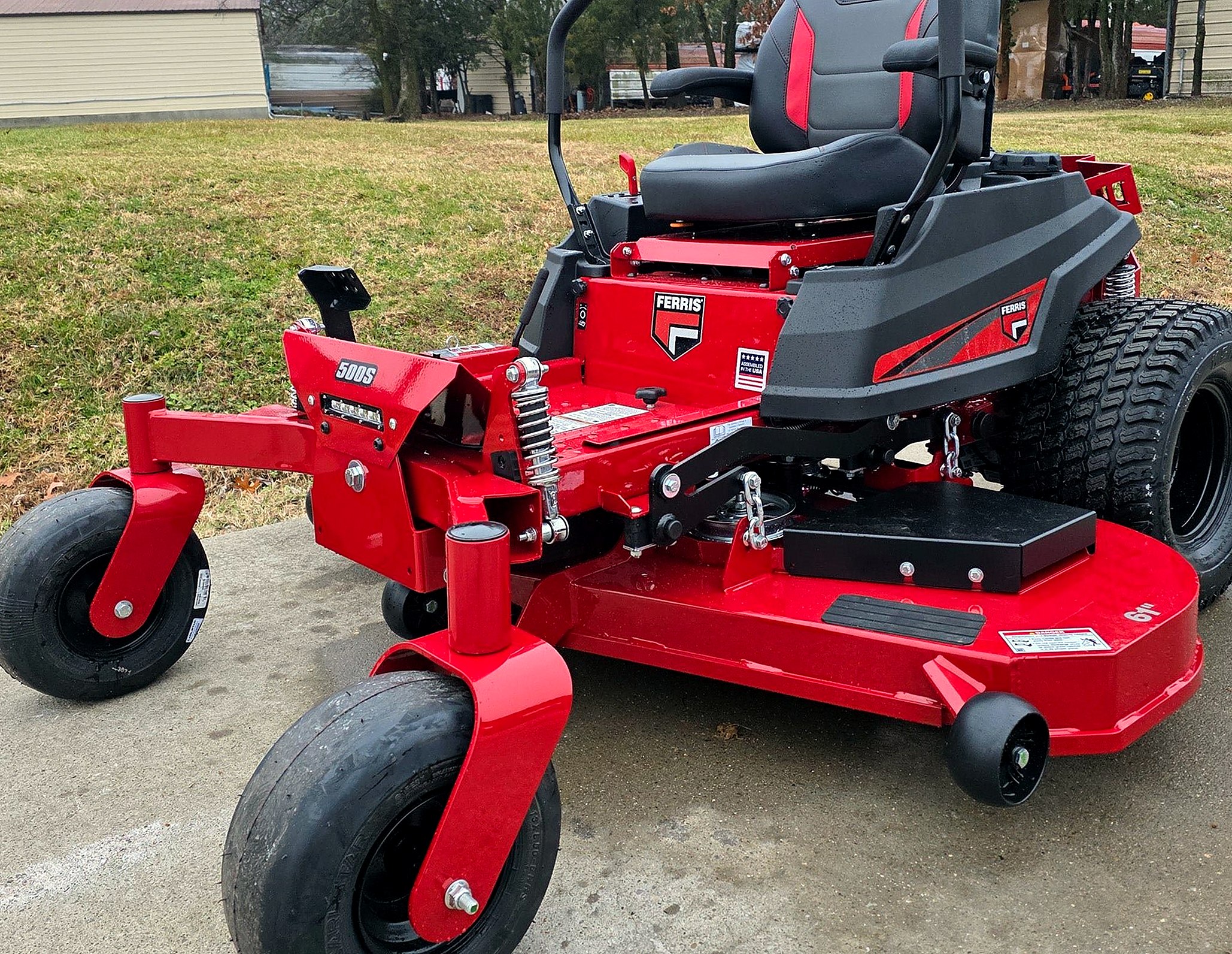 New Ferris 500S 5902056 61" Zero Turn Mower Full suspension 24HP Kawasaki (Instant Rebate Included)