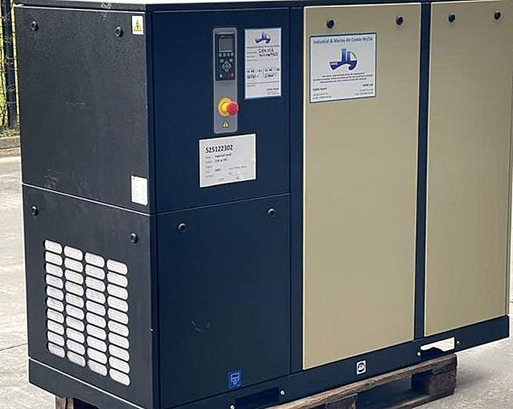 Pre-Owned Ingersoll Rand IRN 15 K CC HV Rotary Screw Air Compressor, 78 CFM — 2015