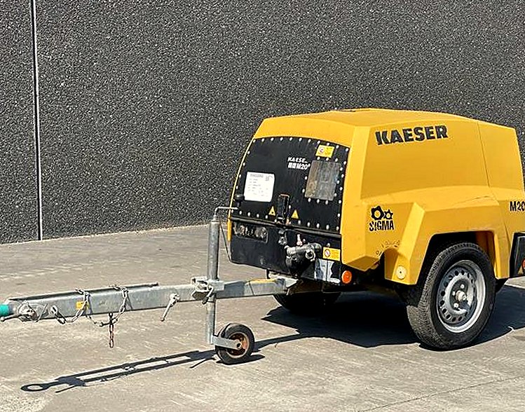 Pre-Owned Kaeser M 20 Portable Air Compressor, 71 CFM — 2015
