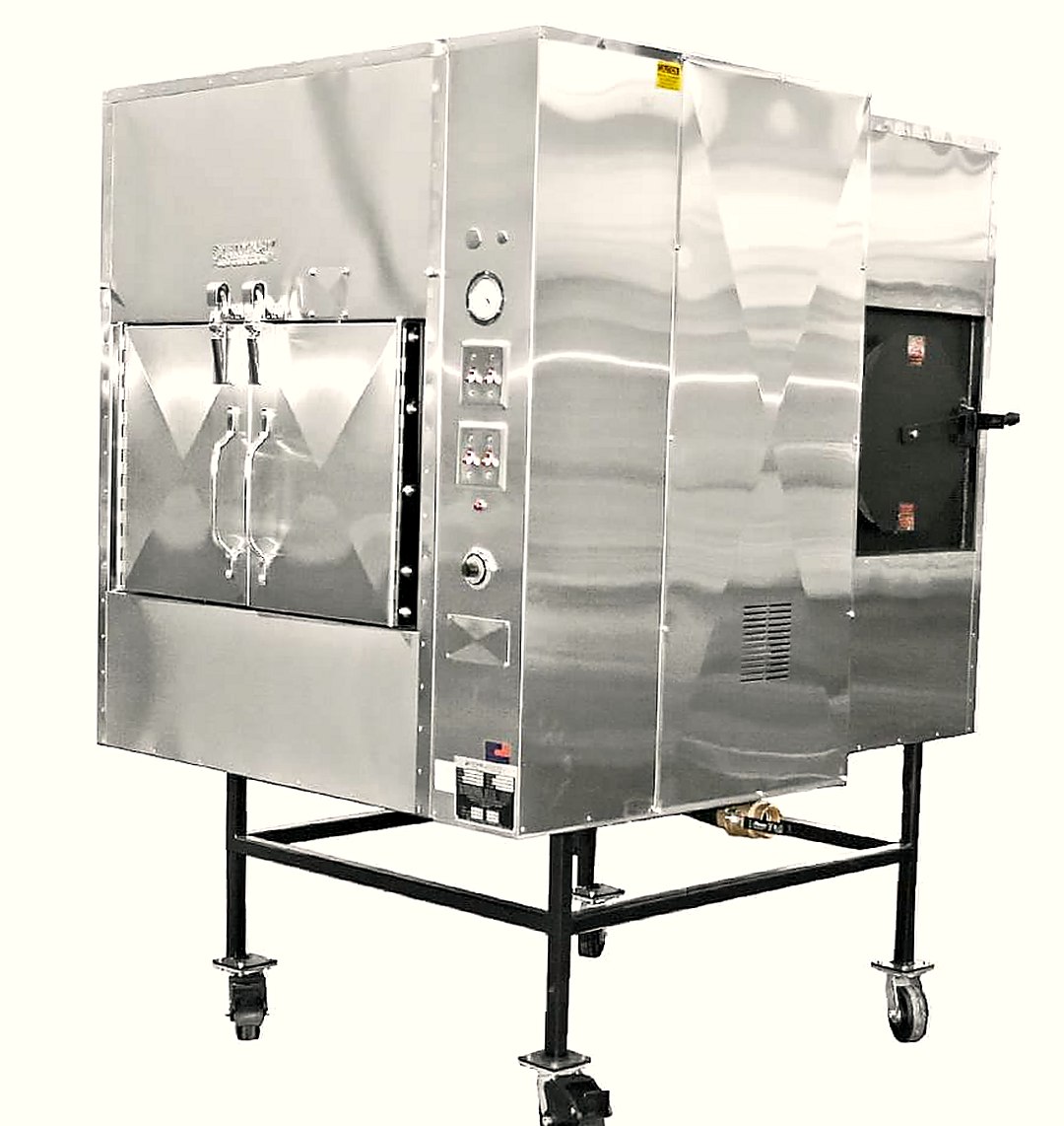 New Ole Hickory Pits Model EL-EC BBQ Smoker Rotating Racks