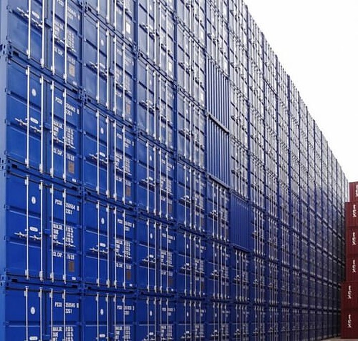 Single Trip 20Ft Shipping Container Storage Container Secure Store Site Cabin